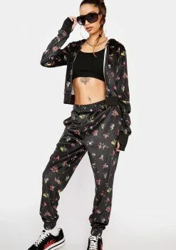 AFRM Noir Floral Pavlova Joggers