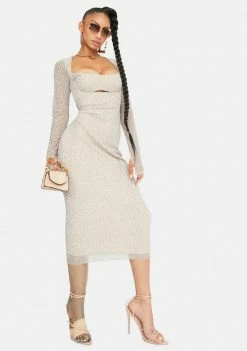 AFRM Femme Leopard Kellen Midi Dress