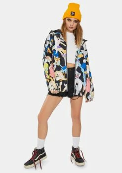 Members Only X Looney Tunes Mashup Windbreaker