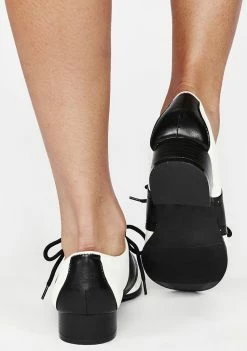 Ellie Shoes Saddle Oxfords Flats