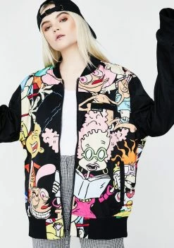 Members Only X Nickelodeon Reversible Bomber