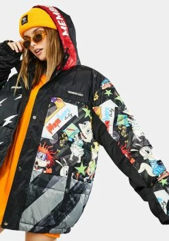 Members Only Nickelodeon Puffer Jacket