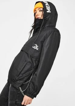 Members Only Looney Tunes Popover Jacket