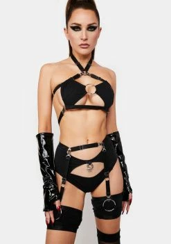 The End Lingerie Lingerie & Sleepwear Cut-Out Hipsters With Garter