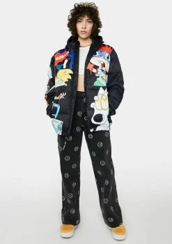 Members Only X Nickelodeon Puffer Jacket Outerwear