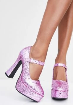 Ellie Shoes Starlight Vamp Tramp Platform Heels