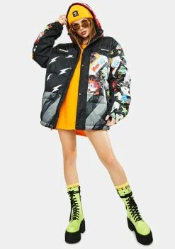 Members Only Nickelodeon Puffer Jacket