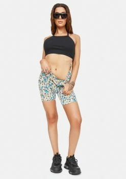 AFRM Lawson Floral Biker Shorts