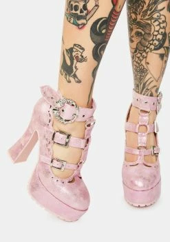 Ellie Shoes Pleasure Is Mine Platform Heels