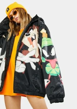 Members Only Tops Looney Toons Zip Up Hoodie