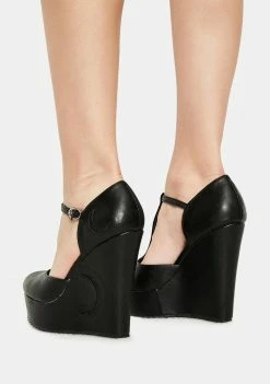 Ellie Shoes Lunar Edge Wedges