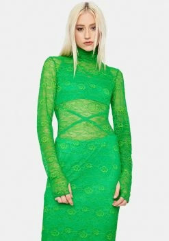 AFRM Lizzo Lace Dress Dresses