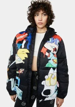 Members Only X Nickelodeon Puffer Jacket Outerwear