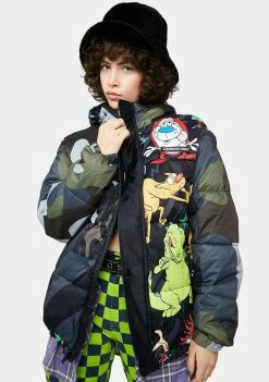 Members Only X Nickelodeon Mid Weight Puffer Jacket Outerwear