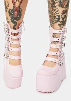 Flash Sale โ๏ธ Ellie ๐ Shoes Baby High N Mighty Buckle Strap Platforms ๐คฉ 5 Ellie Shoes Baby High N Mighty Buckle Strap Platforms