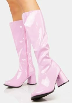 Hot Sale 🔥 Ellie 👟 Shoes Knee High 🥾 Boots Psycho 🍬 Candy Go-Go Baby 🥾 Boots 👍 7 Ellie Shoes Knee High Boots Psycho Candy Go-Go Baby Boots