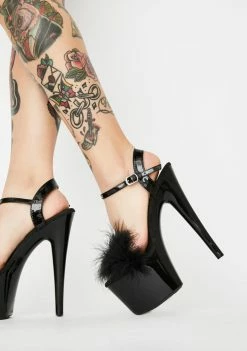 Ellie Shoes Heartless Bish Platform Heels