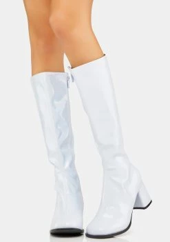 Ellie Shoes Angel Go-Go Baby Boots Knee High Boots