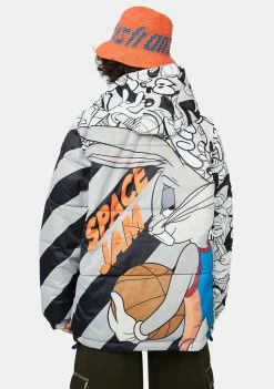 Members Only X Space Jam Puffer Jacket