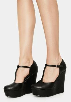 Ellie Shoes Lunar Edge Wedges