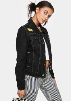 Members Only X Looney Tunes Reversible Trucker Jacket