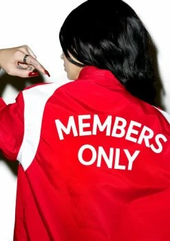 Members Only Iconic Racer Team Jacket Outerwear