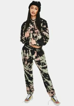 AFRM Earthy Tie Dye Sala Hoodie Tops