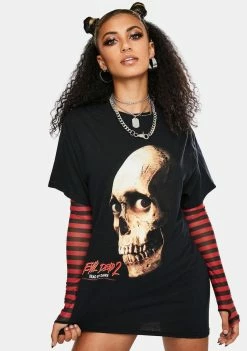Impact Tops Dead By Dawn Graphic T-Shirt
