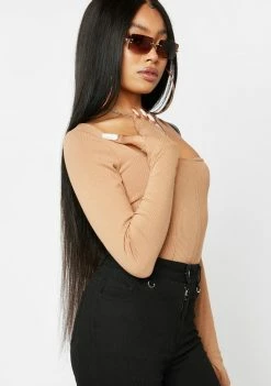 AFRM Tops Mocha Jour Top