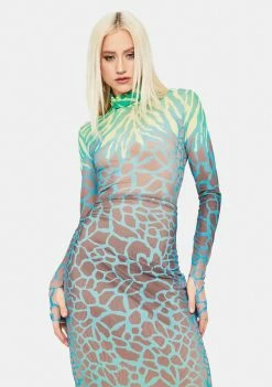 AFRM Dresses Shailene Zebra Print Dress