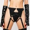 The End Lingerie Strappy Garter Belt And Thong Set
