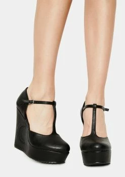 Ellie Shoes Lunar Edge Wedges