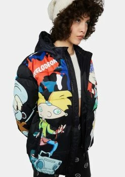 Members Only X Nickelodeon Puffer Jacket Outerwear