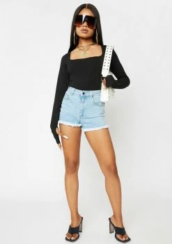 AFRM Tops Noir Jour Top