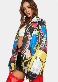 Members Only Outerwear Basquiat Liberty Windbreaker Jacket