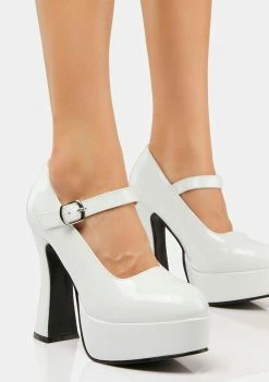 Ellie Shoes Heavenly Vamp Tramp Platform Heels