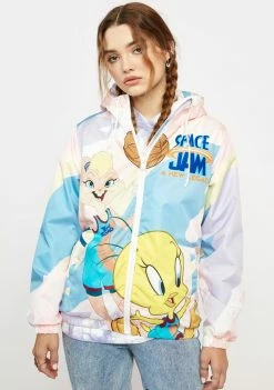 Members Only X Looney Tunes Space Jam Windbreaker