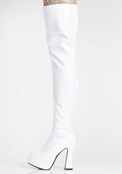 Ellie Shoes Icy Wicked Desire Platform Boots Boots & Booties