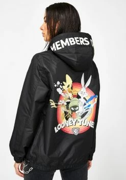 Members Only Looney Tunes Popover Jacket