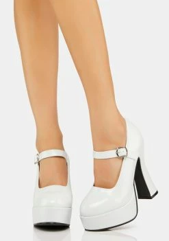 Ellie Shoes Heavenly Vamp Tramp Platform Heels