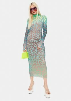 AFRM Dresses Shailene Zebra Print Dress