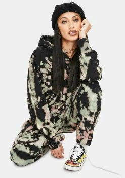 AFRM Earthy Tie Dye Sala Hoodie Tops