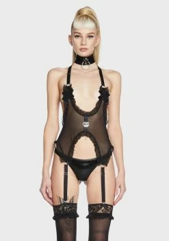 The End Lingerie Lingerie & Sleepwear Happy Ending Garter Belt