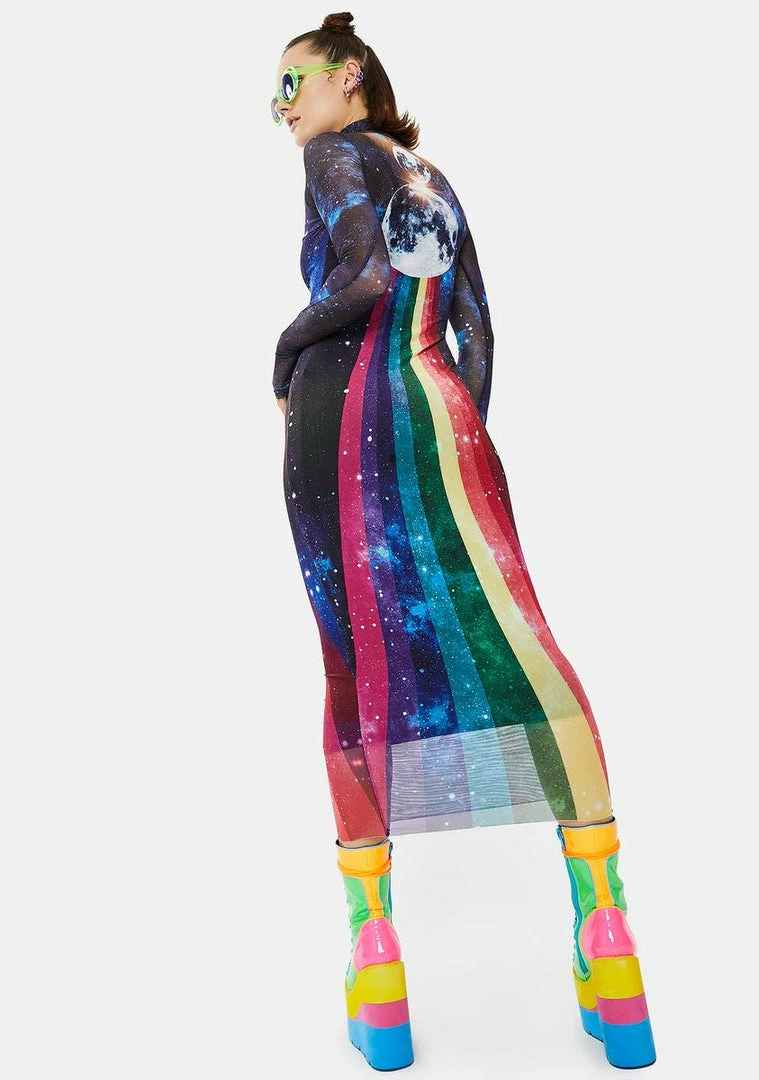 Budget ๐ AFRM ๐ Dresses Shailene Moonstone Graphic ๐ Dress ๐งจ 4 AFRM Dresses Shailene Moonstone Graphic Dress