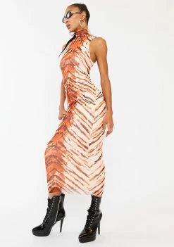 AFRM Poste Turtleneck Maxi Dress