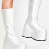 Ellie Shoes Arctic Rave Venom Platform Boots