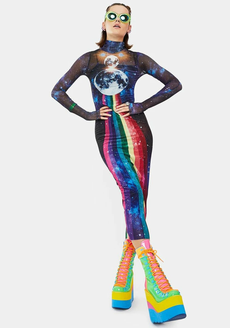 Budget ๐ AFRM ๐ Dresses Shailene Moonstone Graphic ๐ Dress ๐งจ 1 AFRM Dresses Shailene Moonstone Graphic Dress