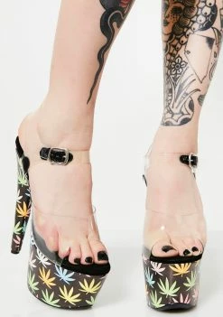 Ellie Shoes Platforms Ganja Babe Platform Heels