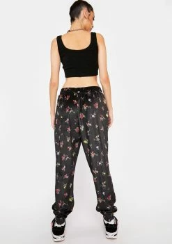 AFRM Noir Floral Pavlova Joggers
