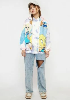 Members Only X Looney Tunes Space Jam Windbreaker